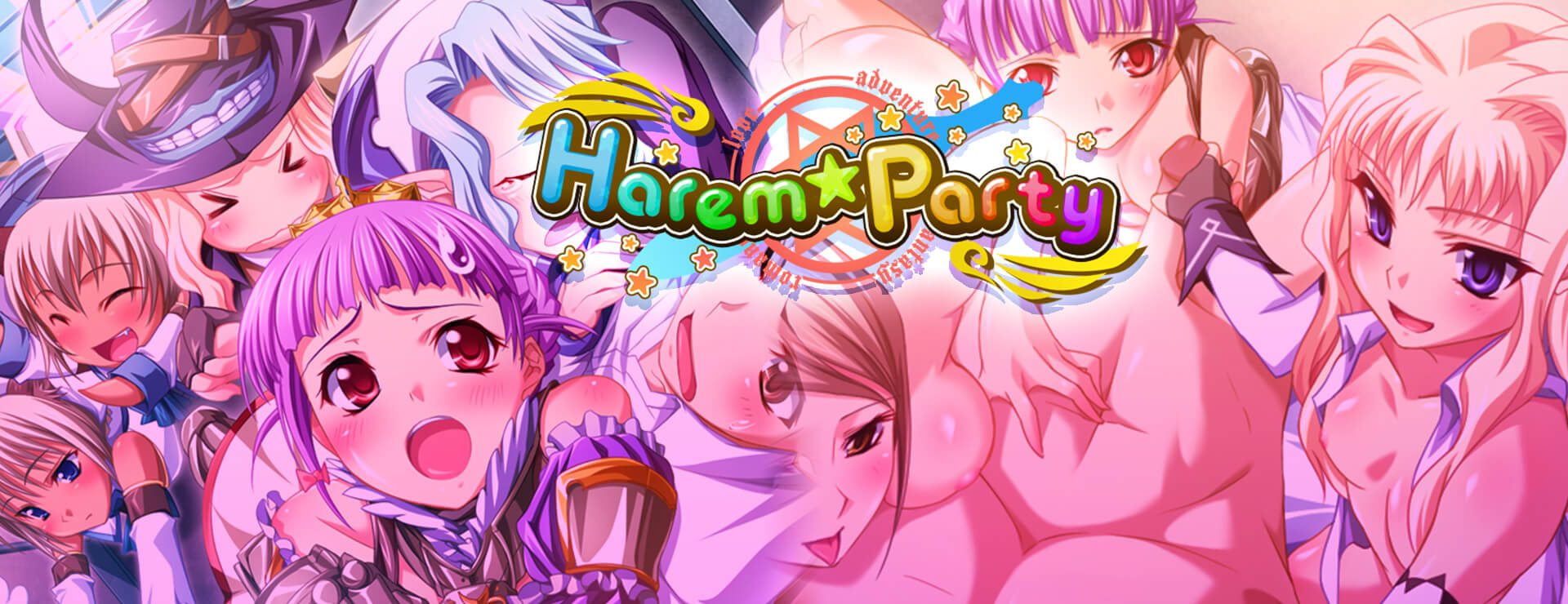 Harem Party - 虚拟小说 遊戲