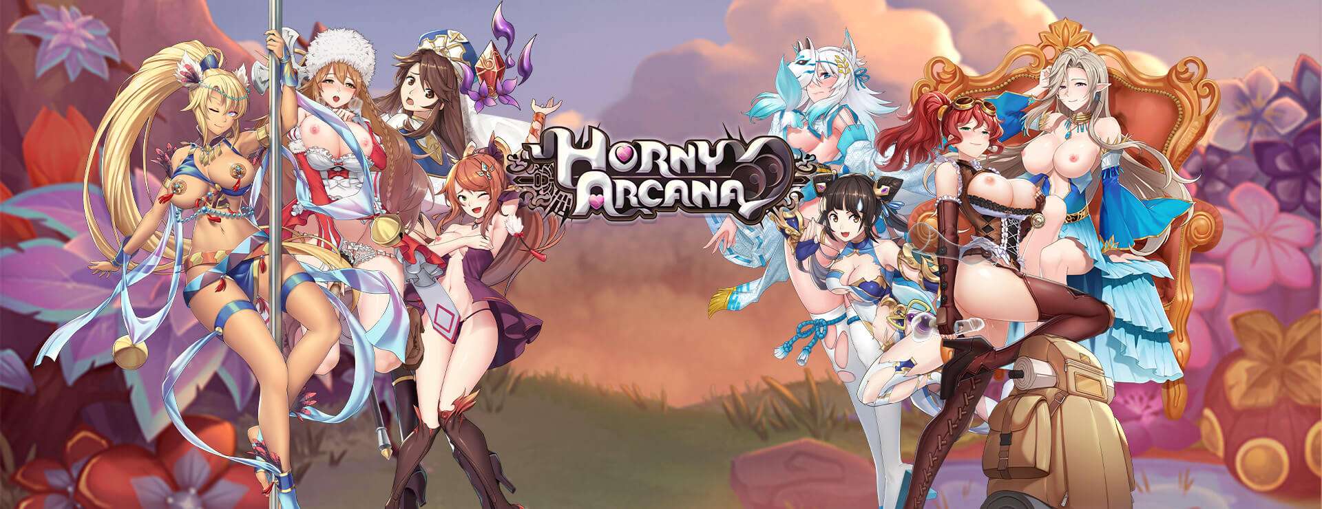 turn-based JRPG hentai game Horny Arcana