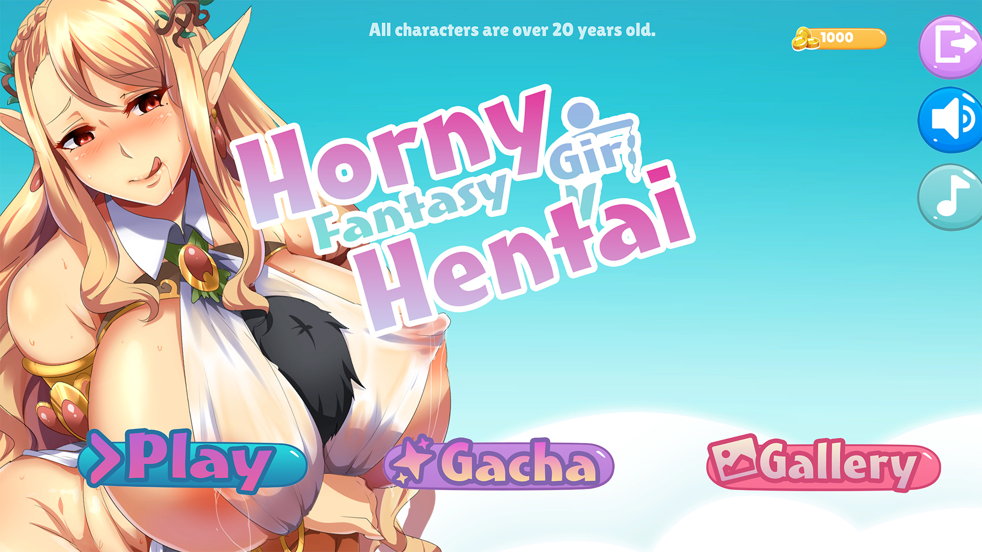 Horny Fantasy Girl Hentai image