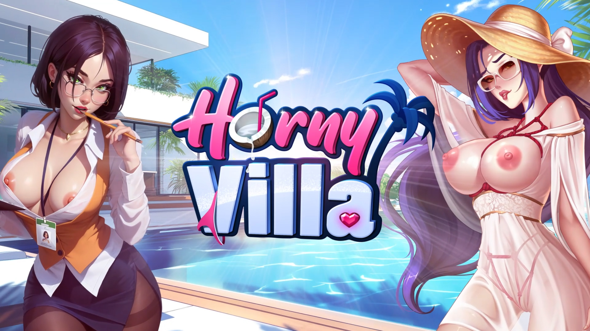 Horny Villa - Puzzle Sex Game with APK file | Nutaku