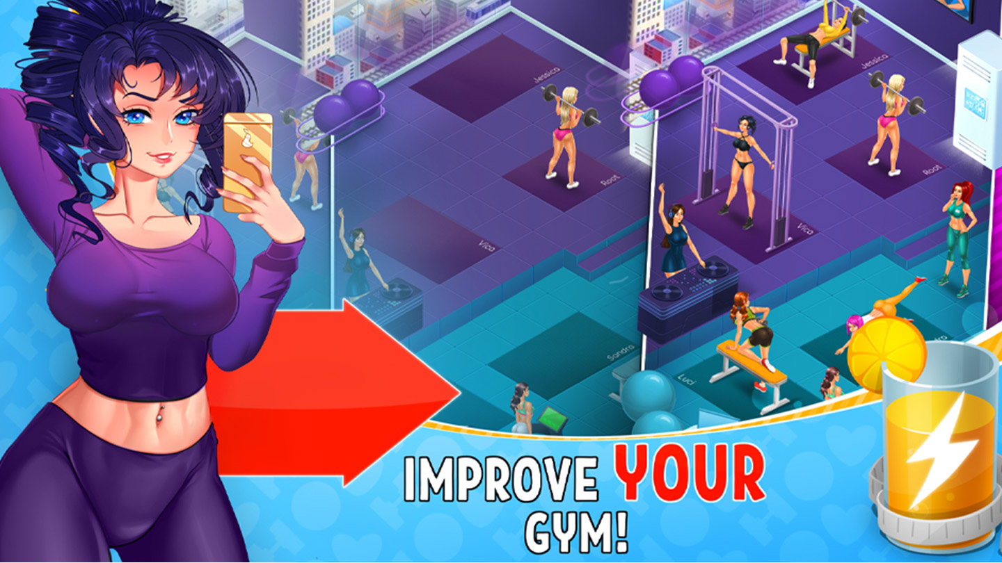 Hot Gym Game - Idle Online Game | Nutaku