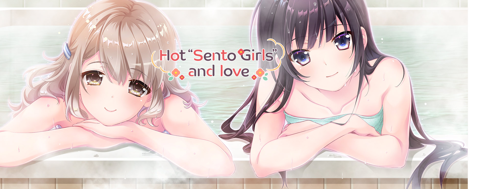 Hot "Sento Girls" and Love - Roman Visuel Jeu