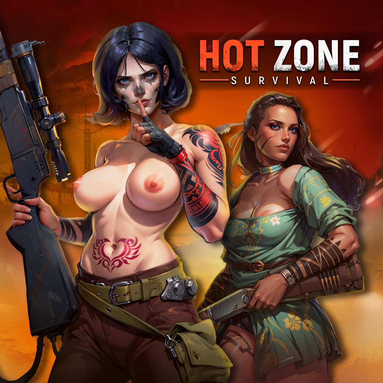 Hot Zone: Survival - Survival Sex Game with APK file | Nutaku