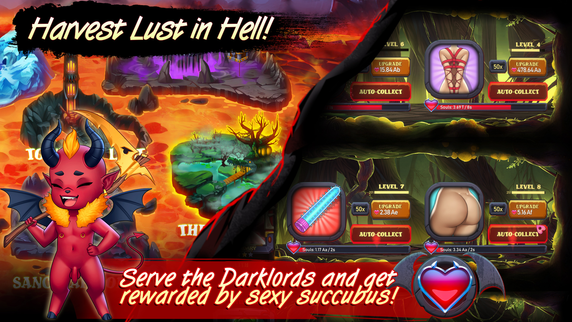 Idle Lust - Card Sex Game with APK file | Nutaku