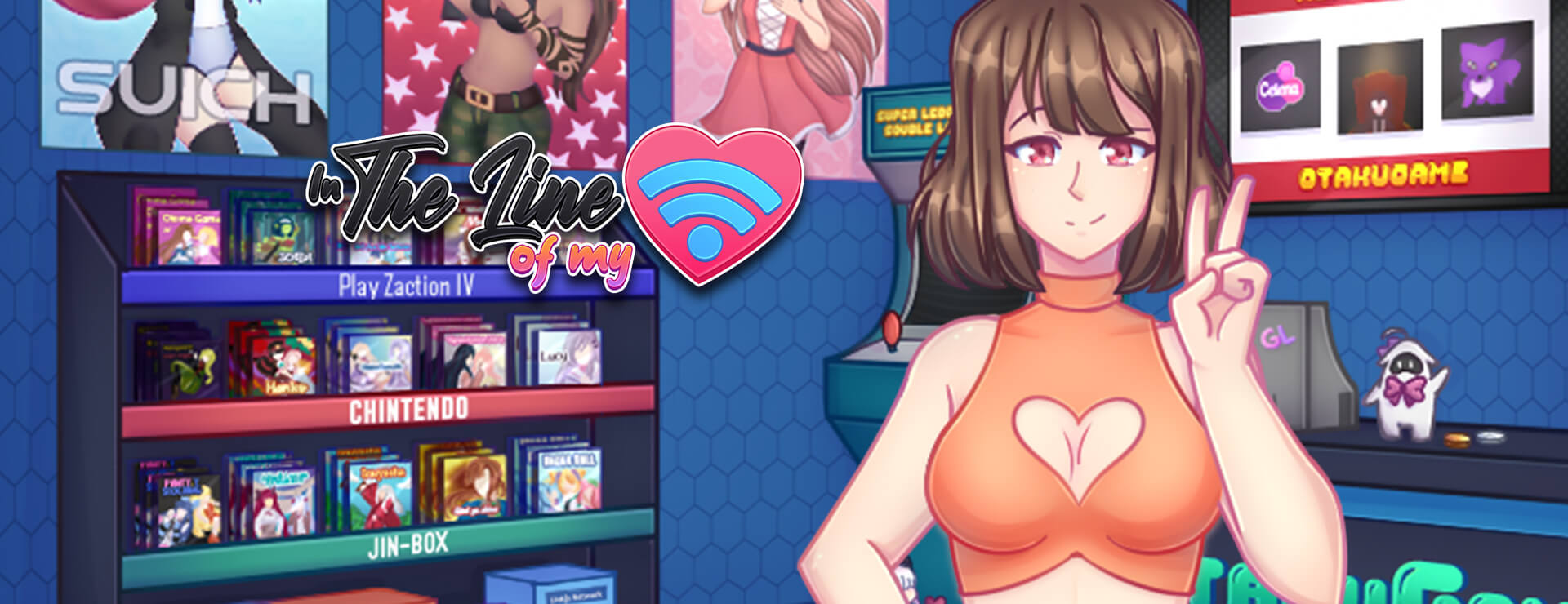 In The Line Of My Heart - Visual Novel Game