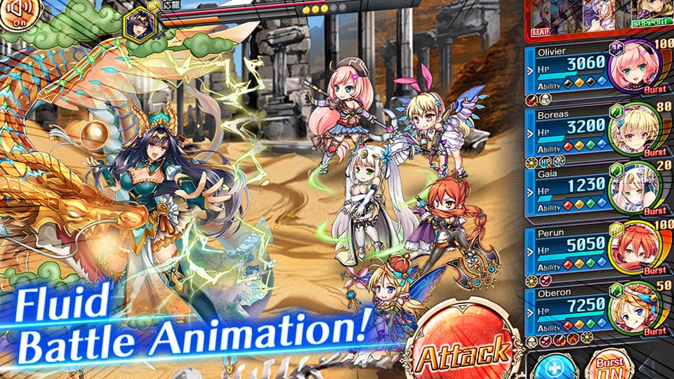 Kamihime PROJECT R screenshot