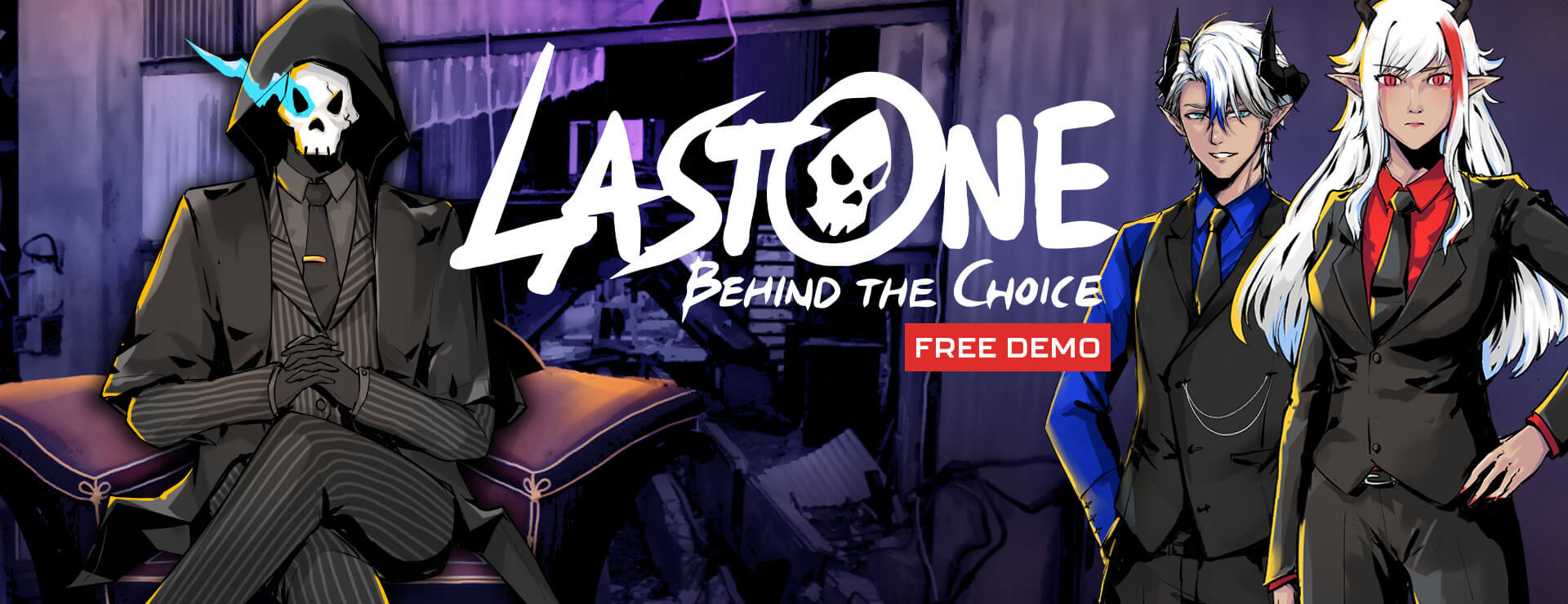 Lastone: Behind the Choice Demo - Novela Visual Juego