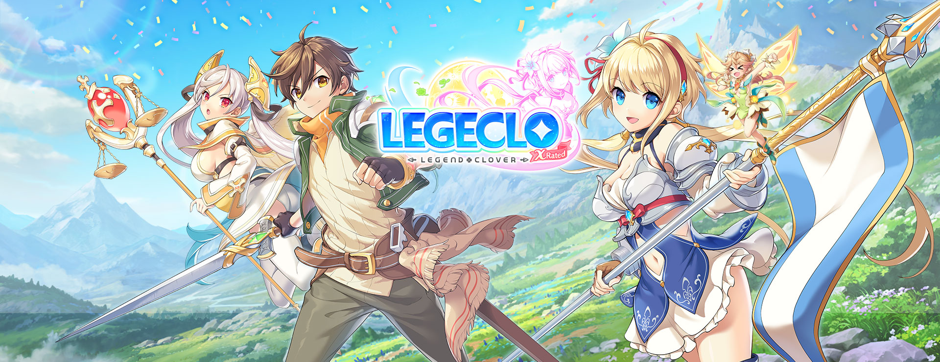 Legeclo: Legend Clover X Rated - Juegos RPG Estrategia por Turnos Juego