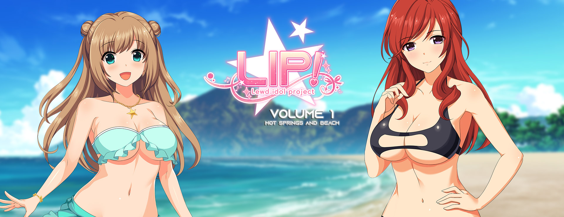 LIP! Lewd Idol Project Vol. 1 - Hot Springs and Beach Episodes - Novela Visual Juego