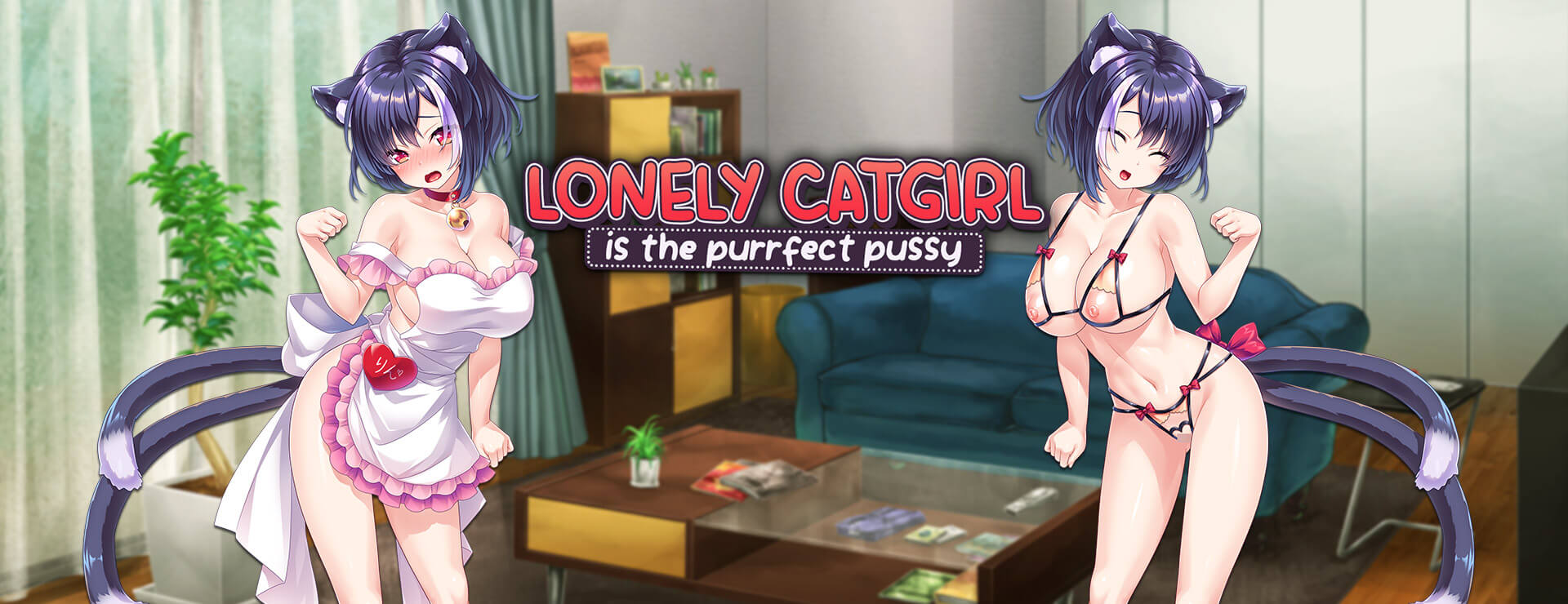 Lonely Catgirl is the Purrfect Pussy - Powieść wizualna Gra