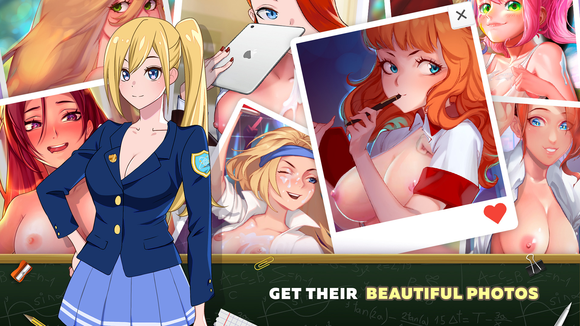 Love Academy - Puzzle Sex Game with APK file | Nutaku