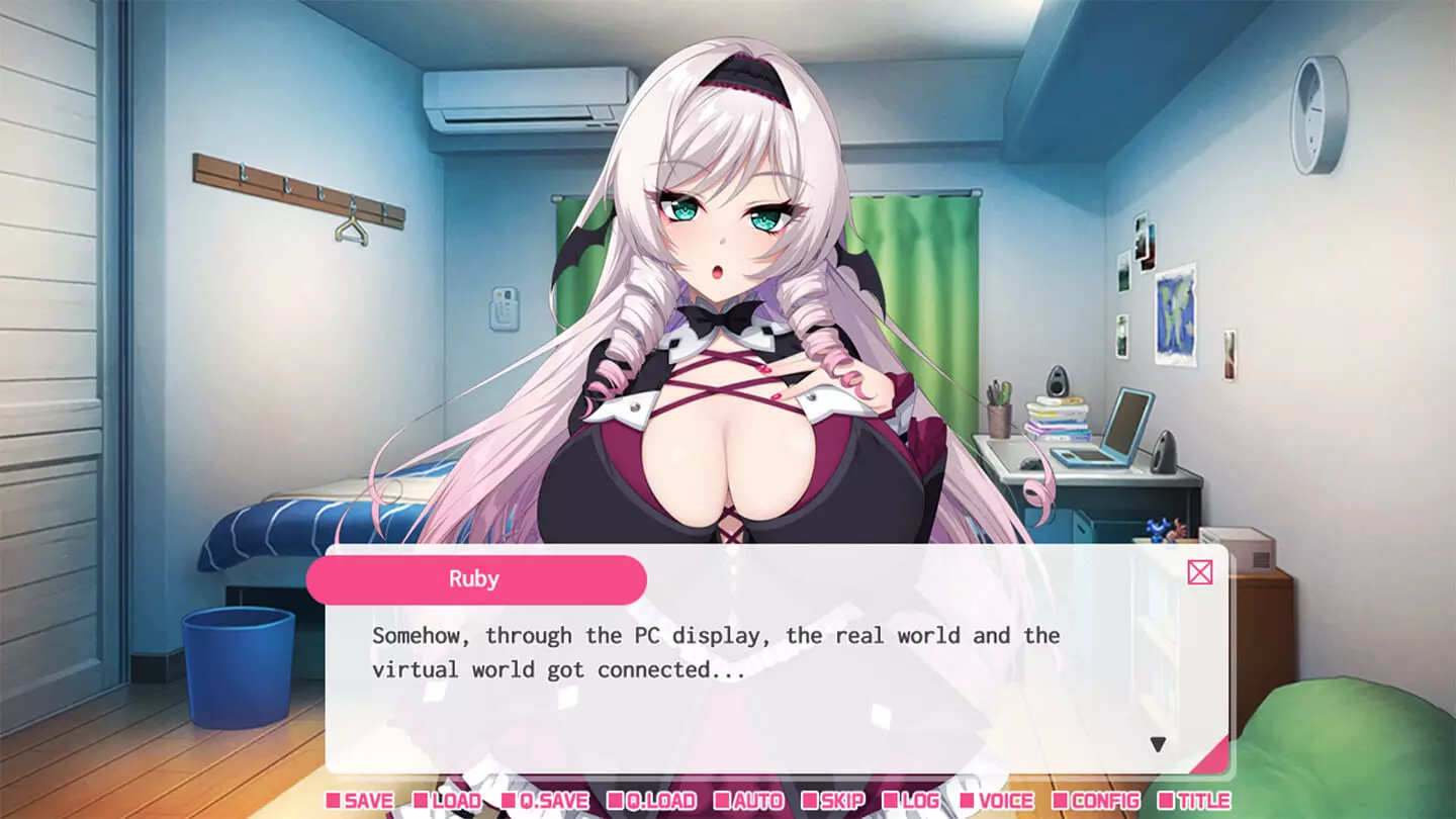 My Oshi Vtuber – I Want To Make A Contract With the lady Vampire 1