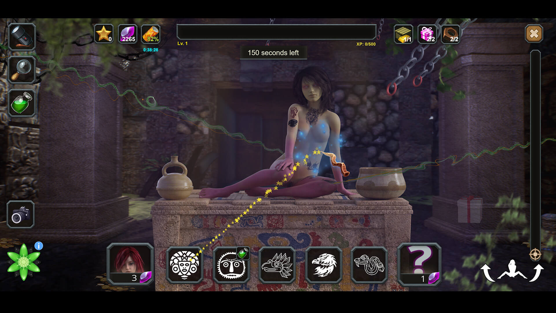 Jugar casual Juego - Naked Maya Tattoo Girls From Outer Space en Nutaku casualJuego - Naked Maya Tattoo Girls From Outer Space