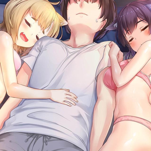 Japanese Mako Hentai Game - Neko Miko - Visual Novel Sex Game | Nutaku