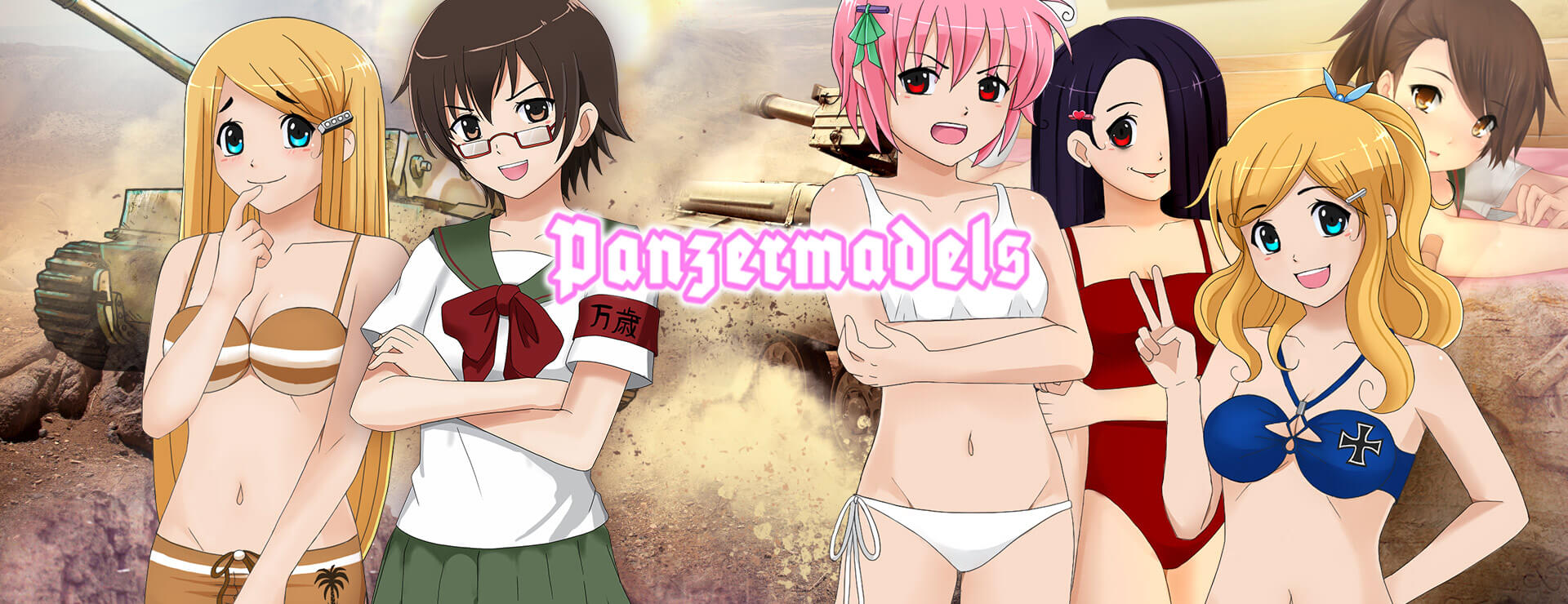 Panzermadels - Roman Visuel Jeu