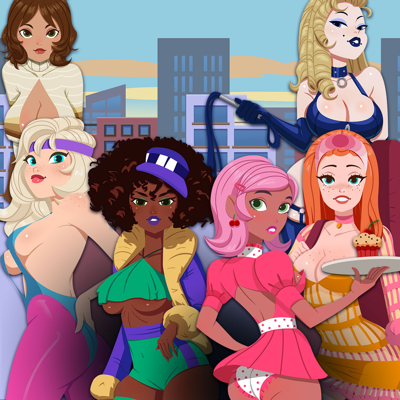 1280px x 1280px - Porn Tycoon: The Golden Age - Idle Sex Game | Nutaku
