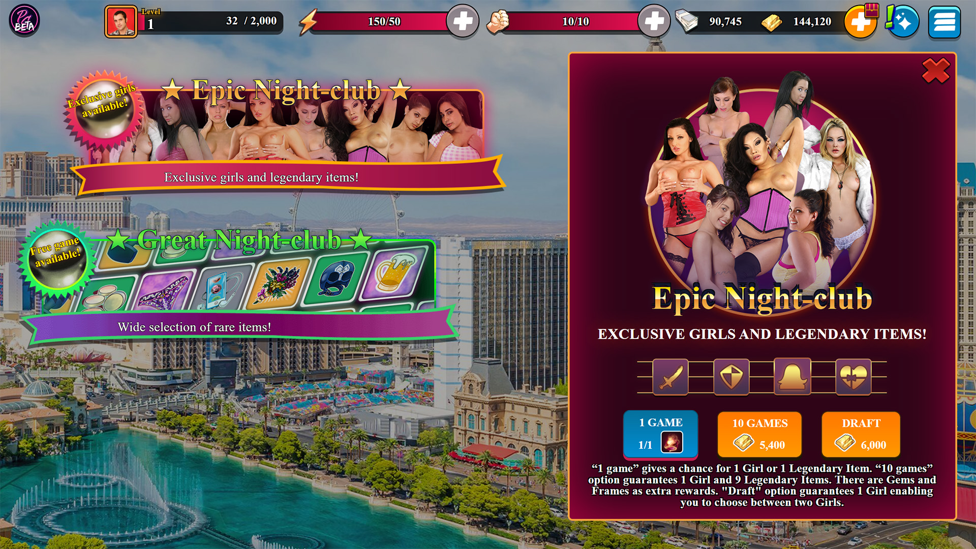 Pornstar Harem screenshot