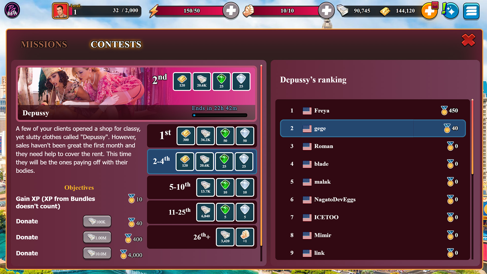 Pornstar Harem screenshot