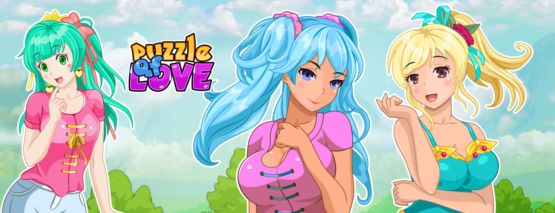 Puzzle of Love: Anime Date Sim - Casual Game