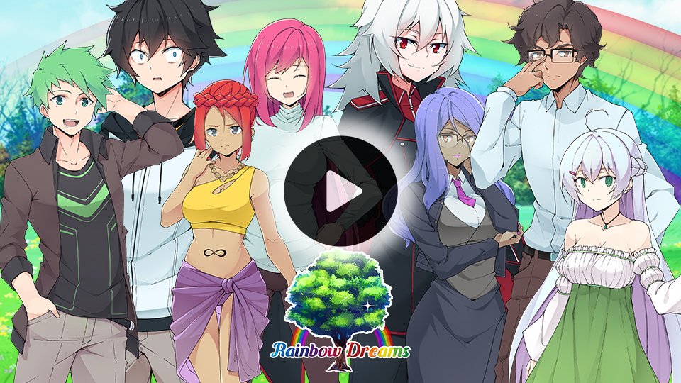 玩 visual-novel 遊戲 - Rainbow Dreams 在 Nutaku visual-novel遊戲 - Rainbow Dreams