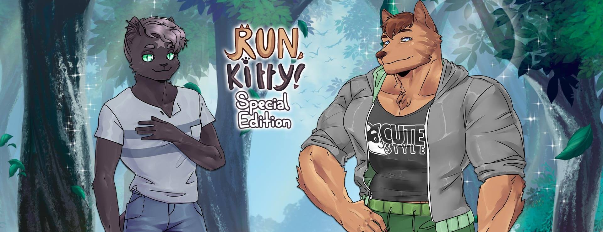 Run, Kitty! Special Edition - Roman Visuel Jeu