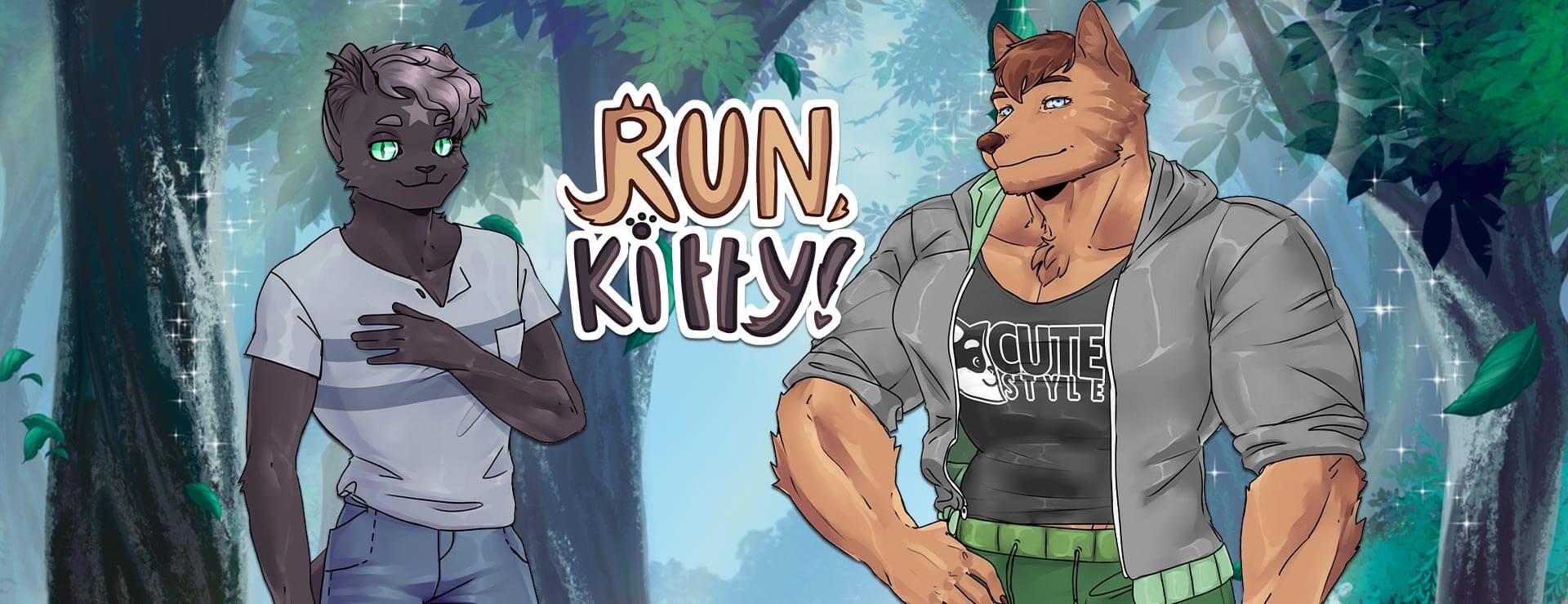 Run, Kitty! - ビジュアルノベル ゲーム