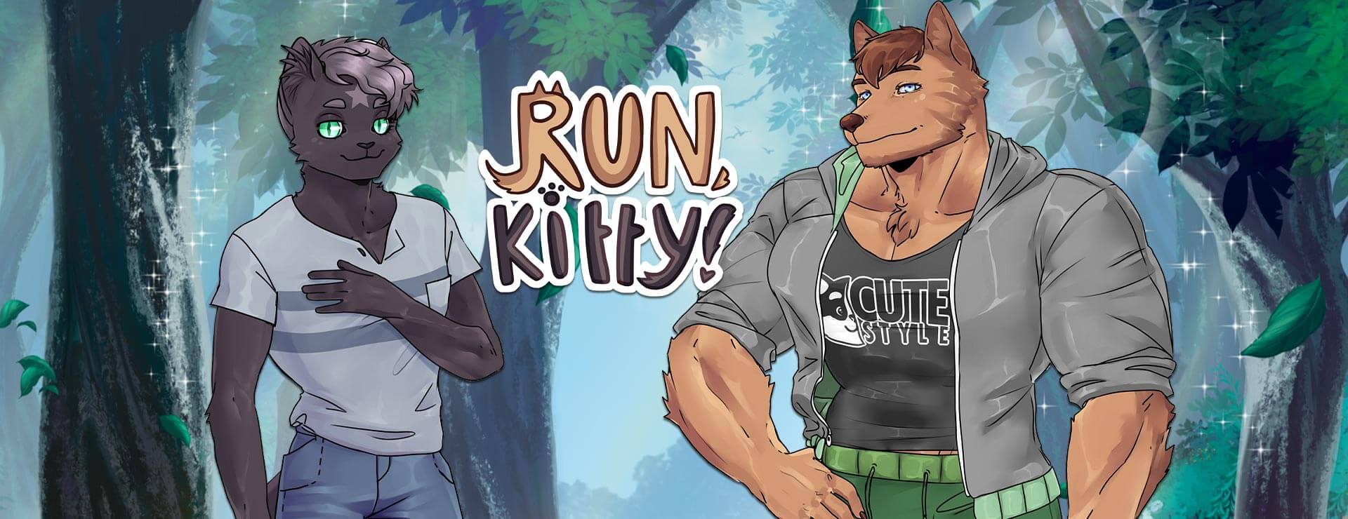 Run, Kitty! - Powieść wizualna Gra