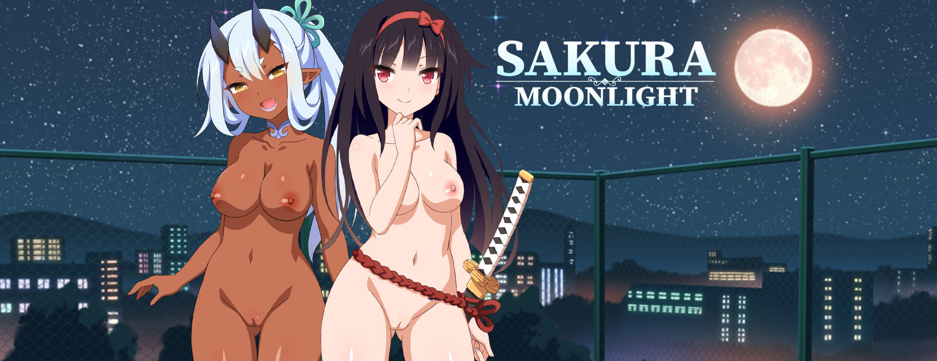 Sakura Moonlight - Powieść wizualna Gra