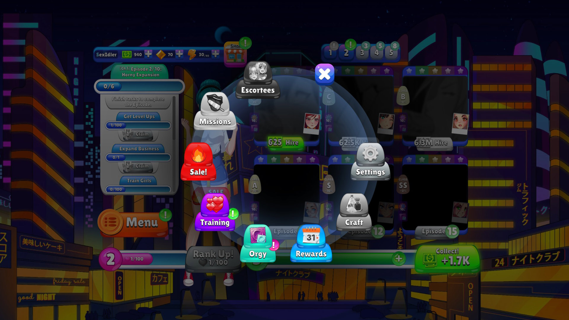 Sex Idler screenshot