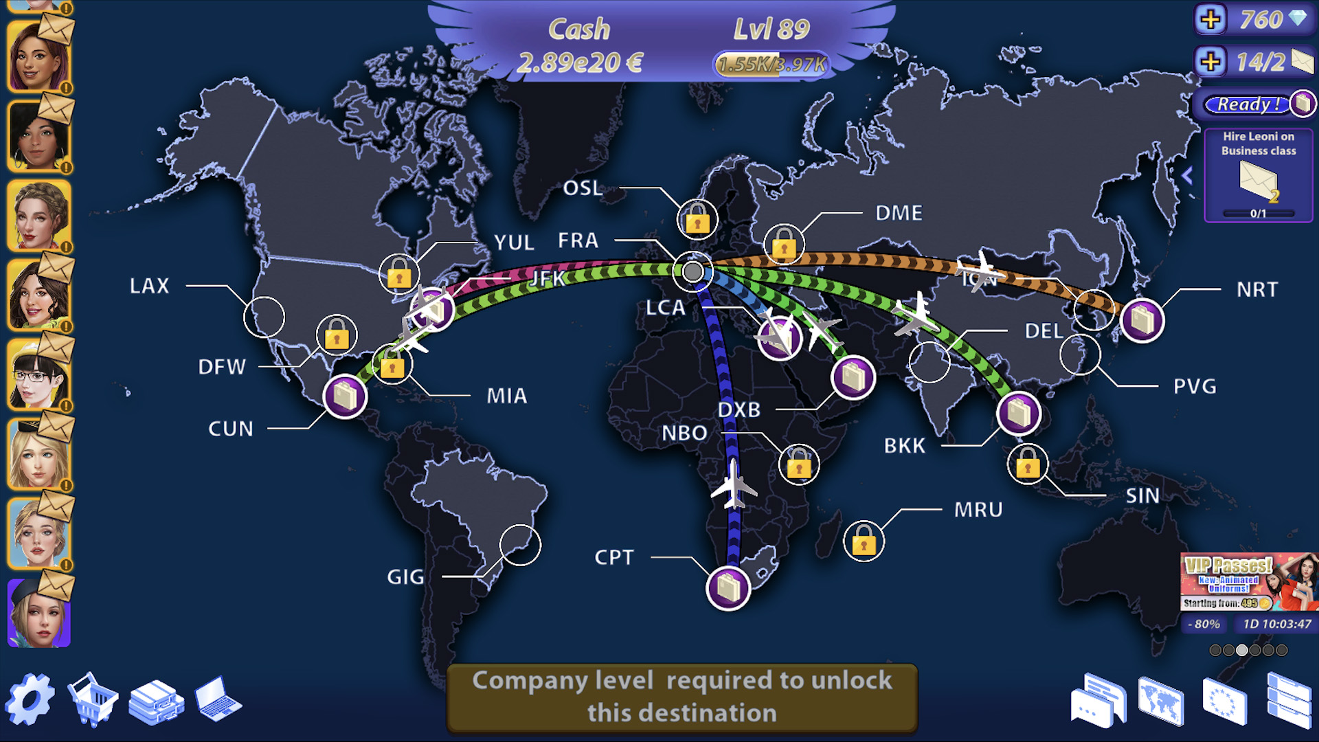 Sexy Airlines EVO screenshot