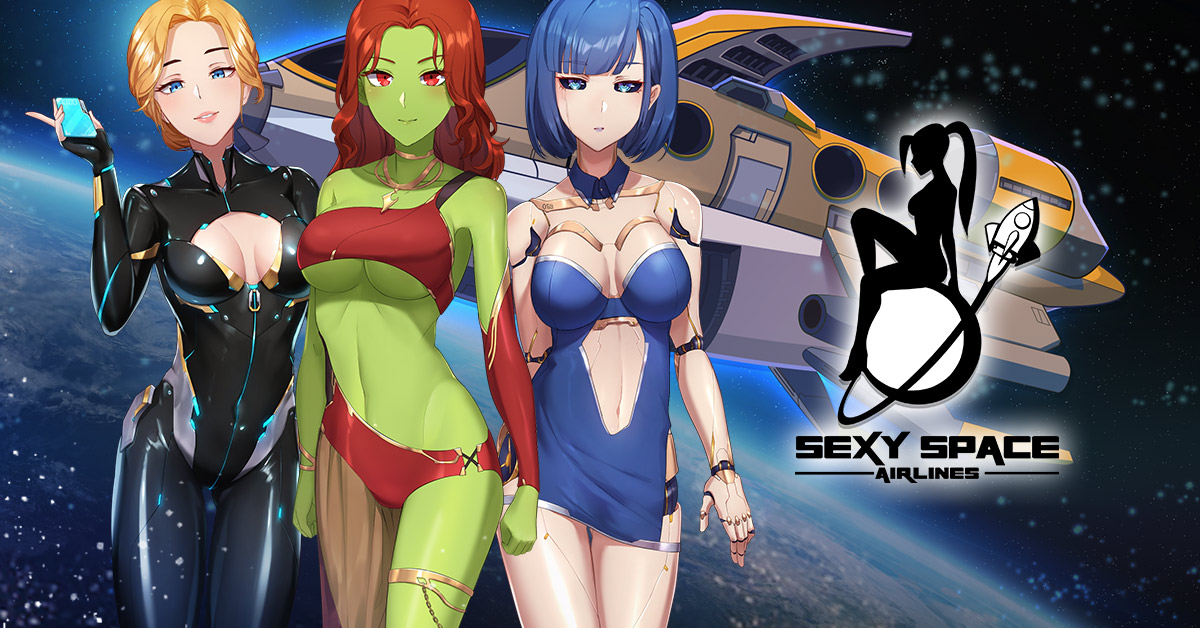 Sexy Space Airlines Game Aventura Acción Juego En Línea Nutaku 