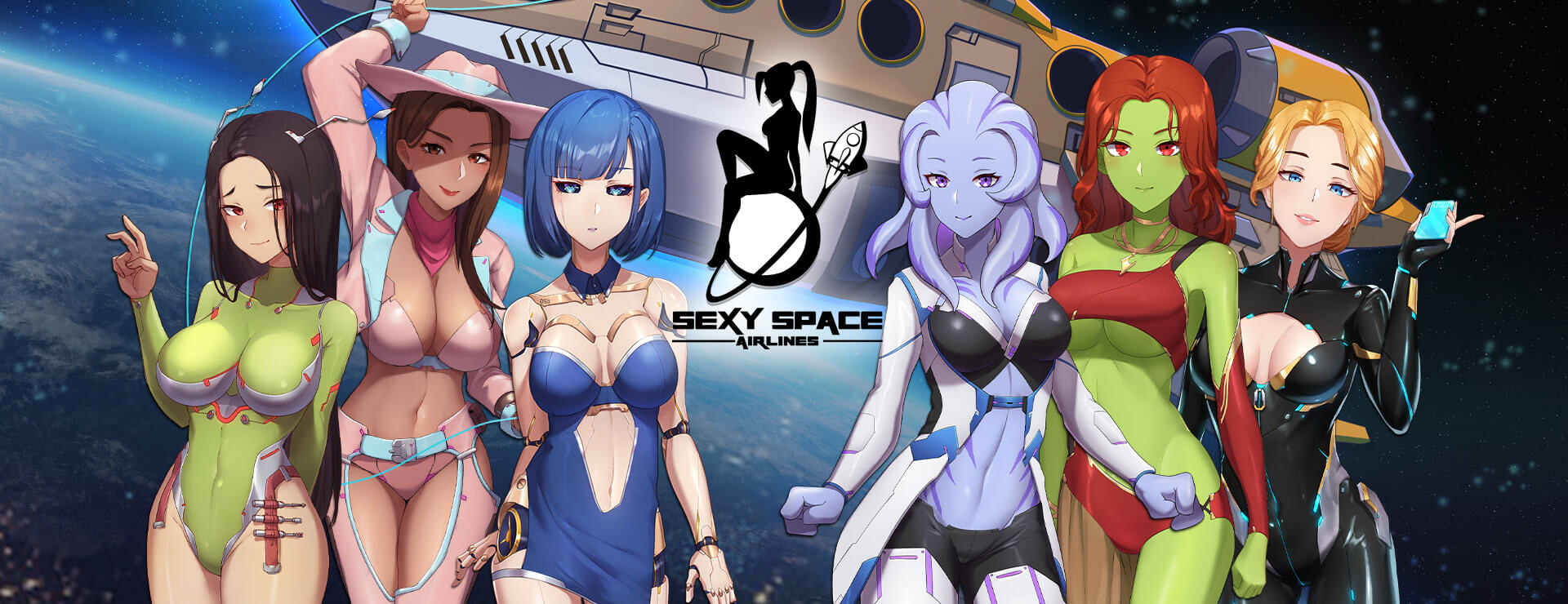Sexy Space Airlines - Casual Game