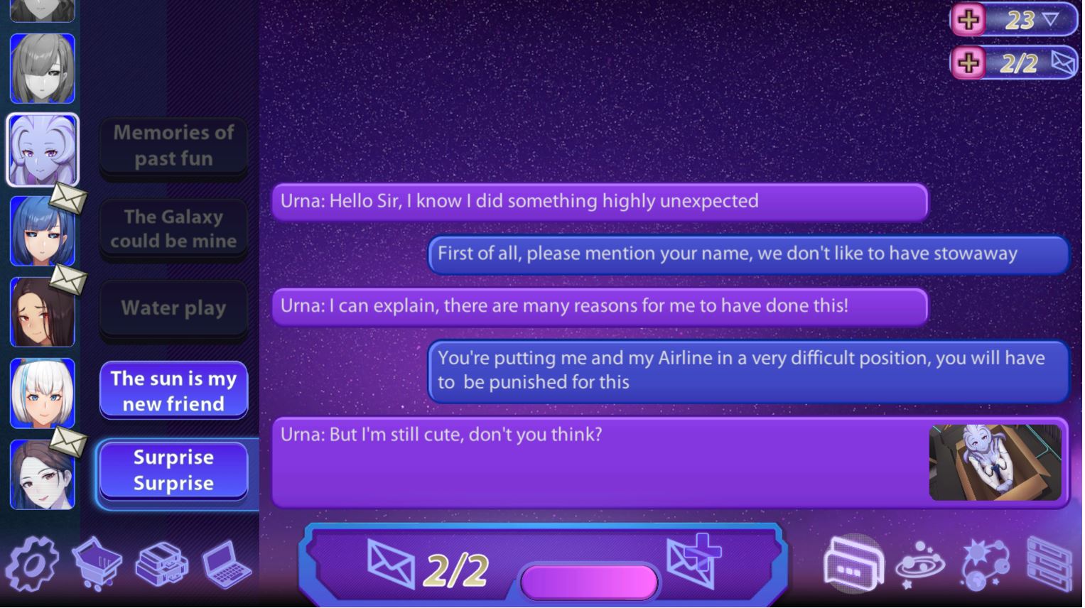 Sexy Space Airlines screenshot