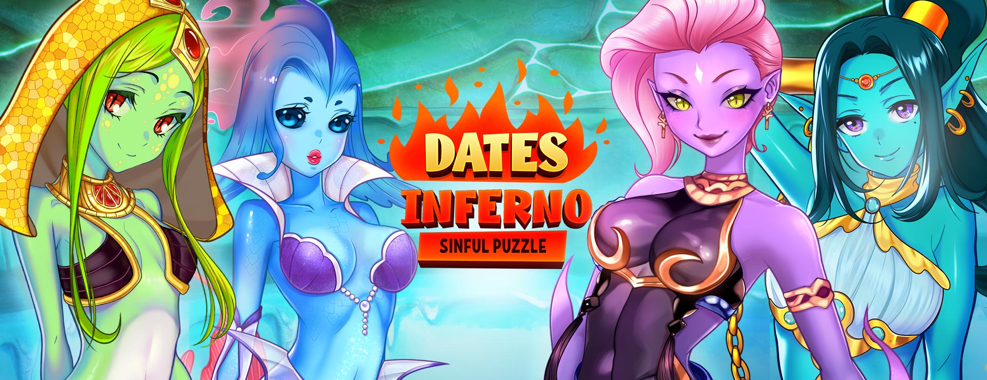 Sinful Puzzle: Dates Inferno - カジュアル ゲーム