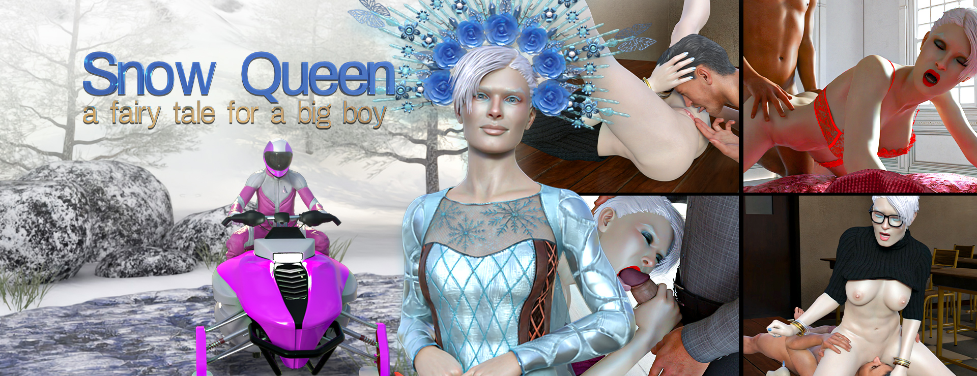 Snow Queen - A Fairy Tale For A Big Boy - Roman Visuel Jeu