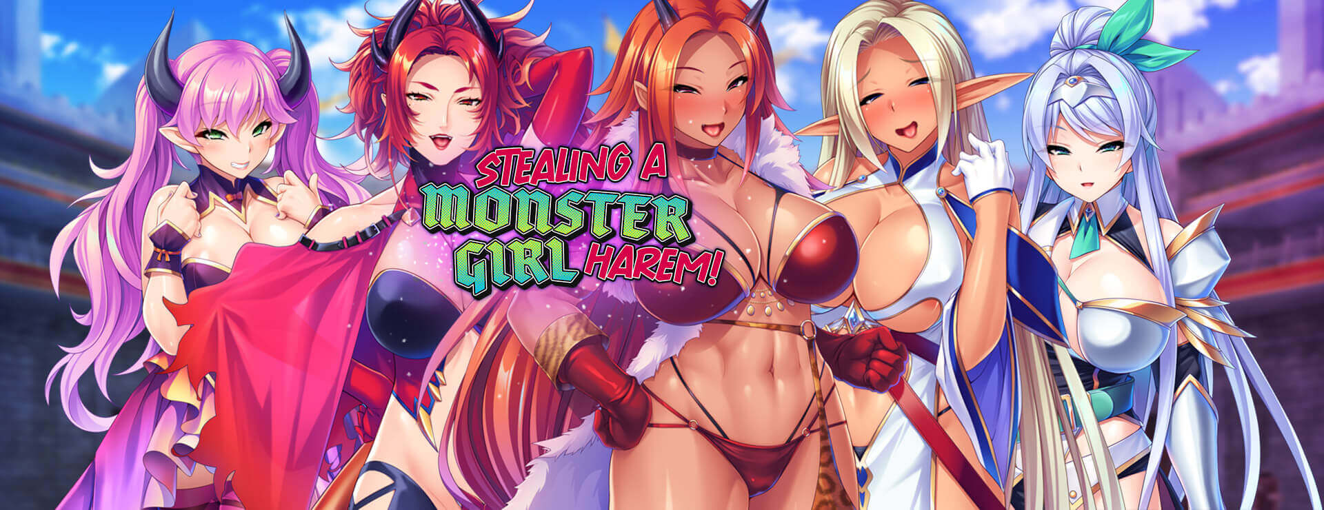 Stealing a Monster Girl Harem - Roman Visuel Jeu