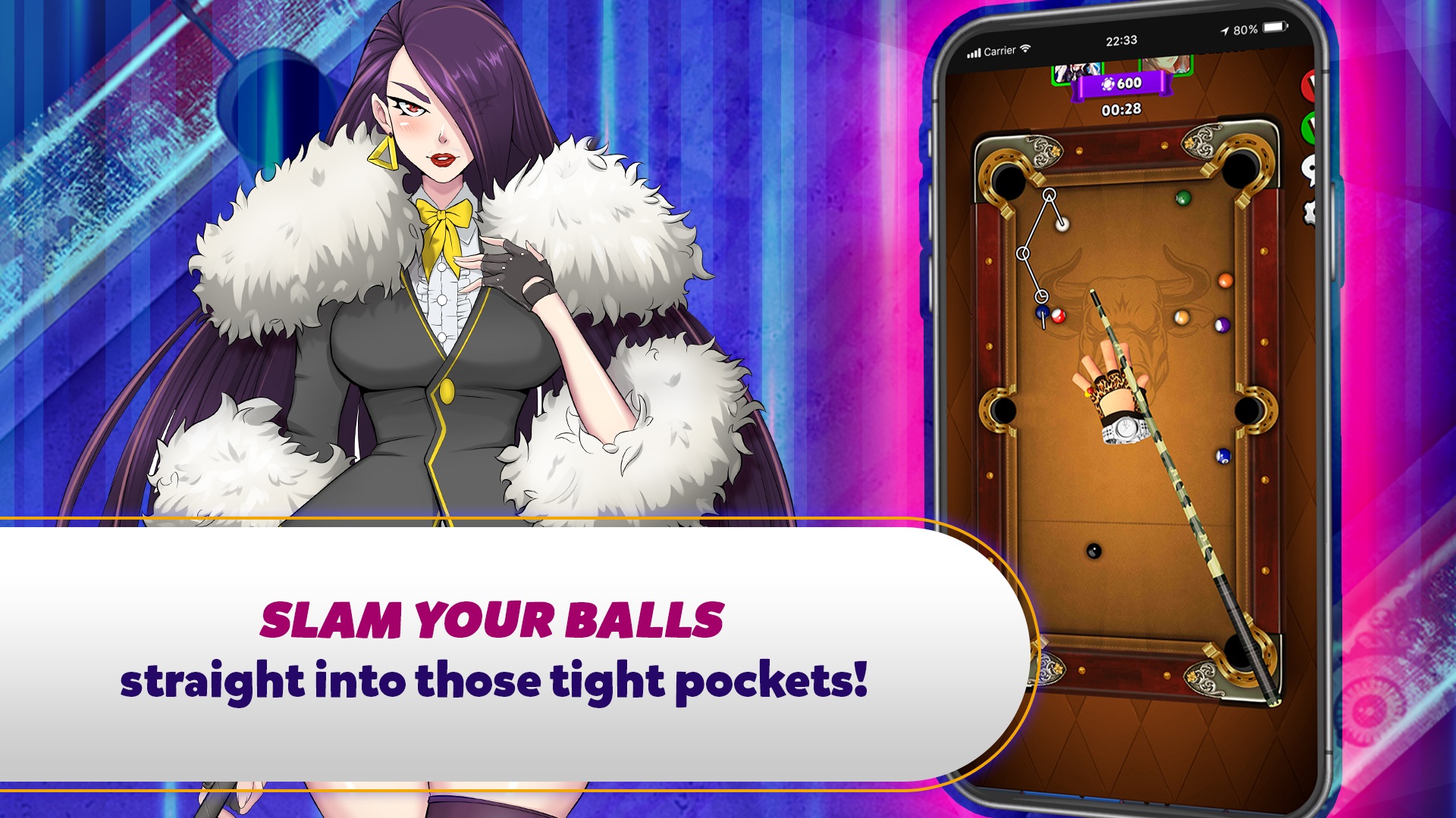 Strip Pool Stories - Sports Sex Game with APK file | Nutaku