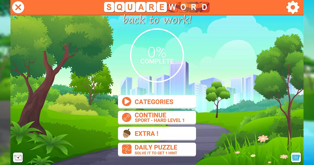 Square Word: Back to Work 5