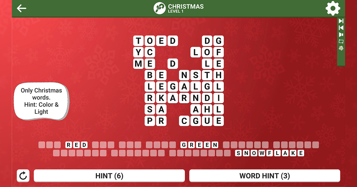 Square Word: Christmas Edition - 益智游戏 Game | Nutaku