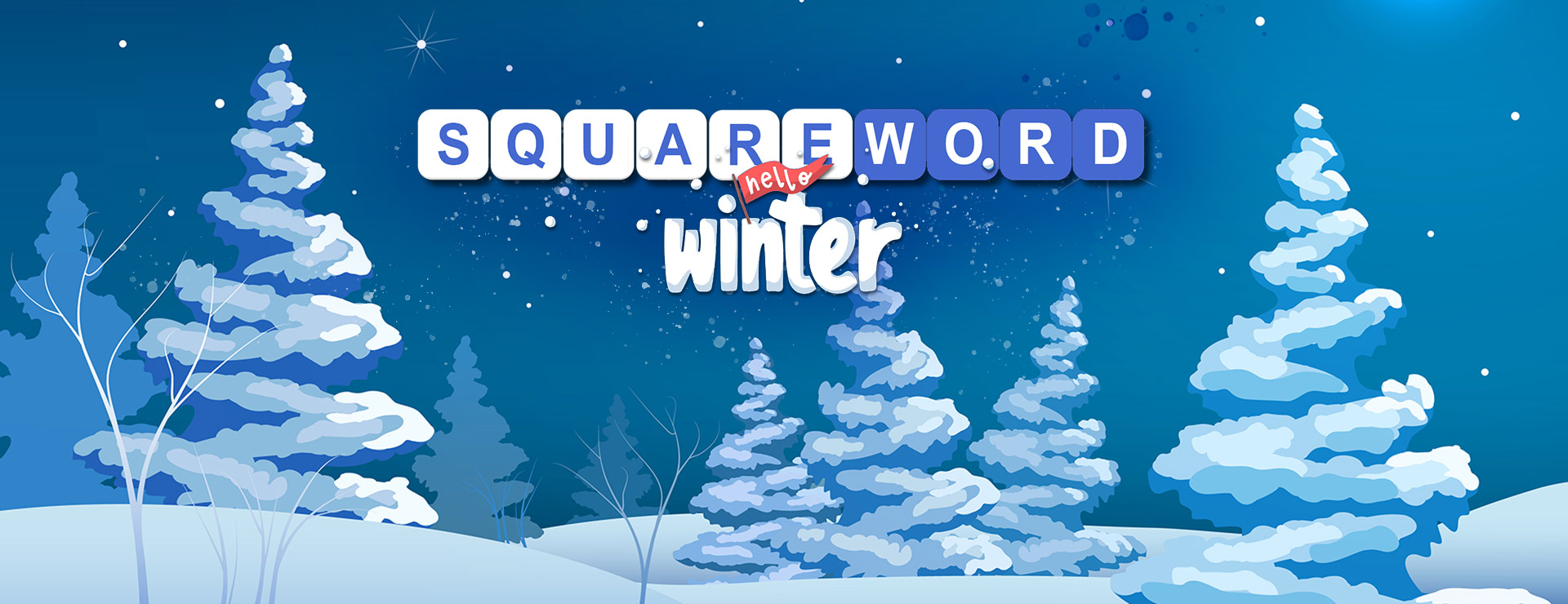 Square Word: Hello Winter - Puzzle Game