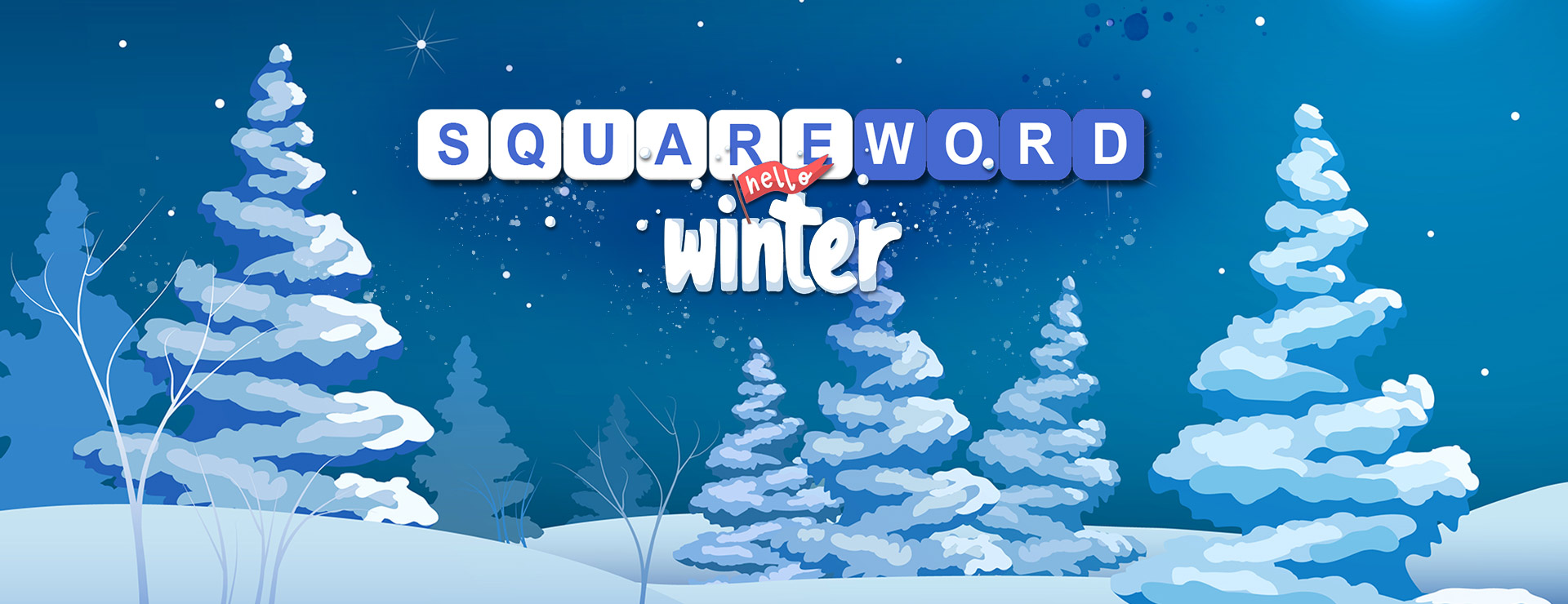 Square Word: Hello Winter - パズル ゲーム