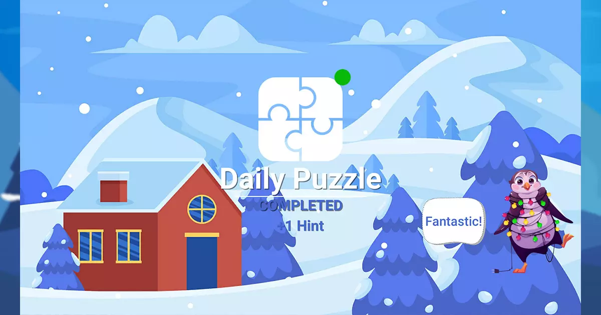 Square Word: Hello Winter 5