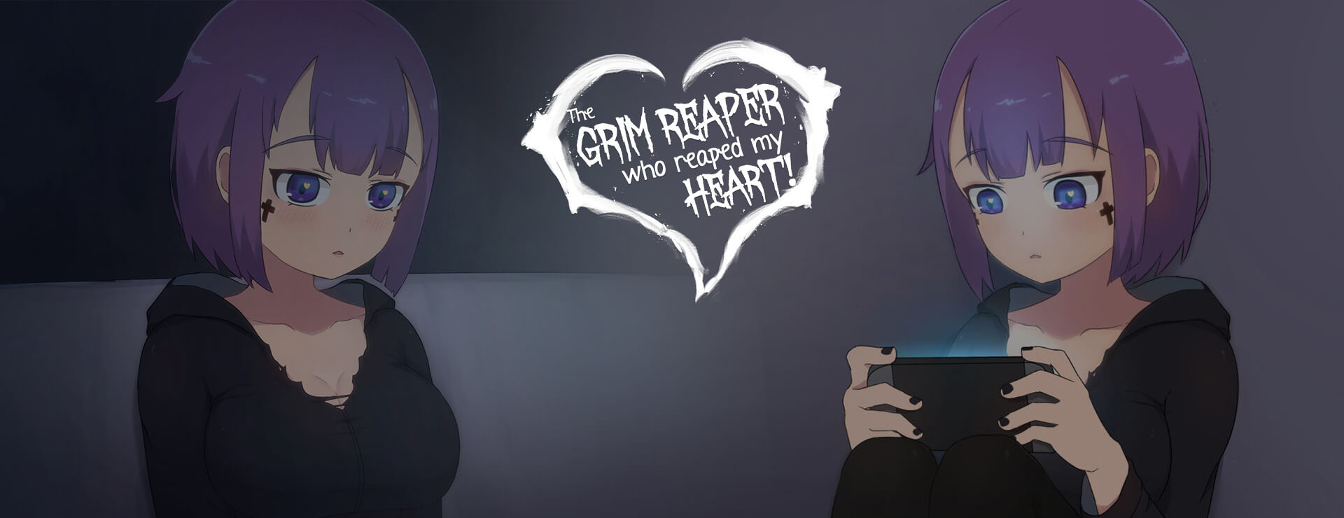 The Grim Reaper Who Reaped My Heart Gra Erotyczna Powieść Wizualna 