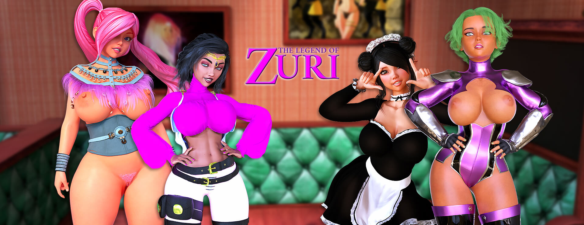 The Legend of Zuri - Visual Novel Game