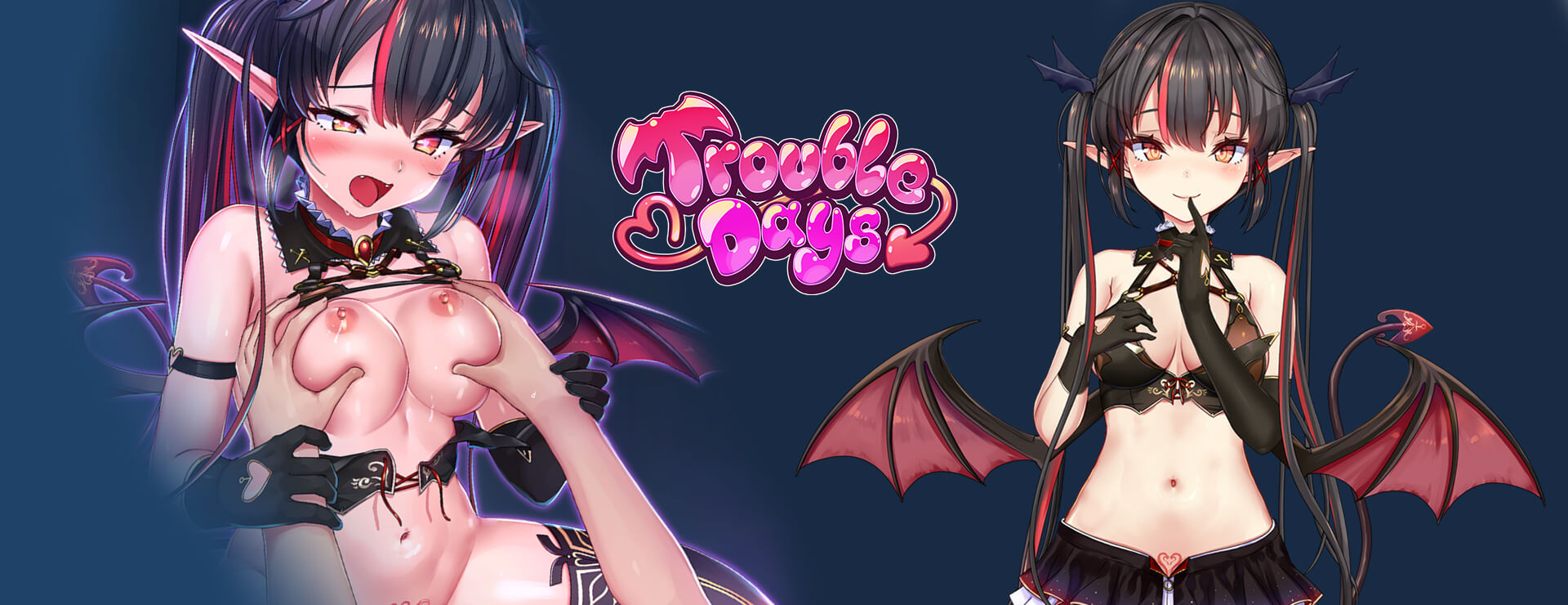 Trouble Days - Novela Visual Juego