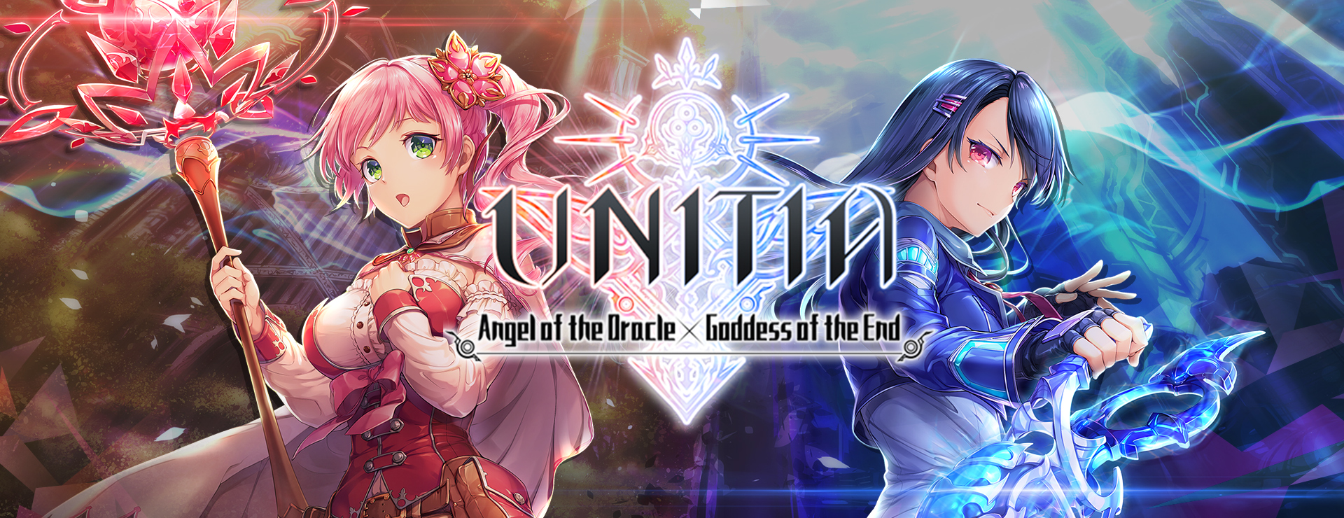 Spielen UNITIA: Angel of the Oracle X Goddess of the End auf Nutaku UNITIA: Angel of the Oracle X Goddess of the End - Kartenschlacht Rollenspiel Spiel