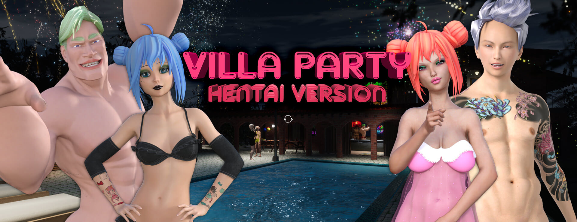 Villa Party – Hentai Version - 动作冒险游戏 遊戲