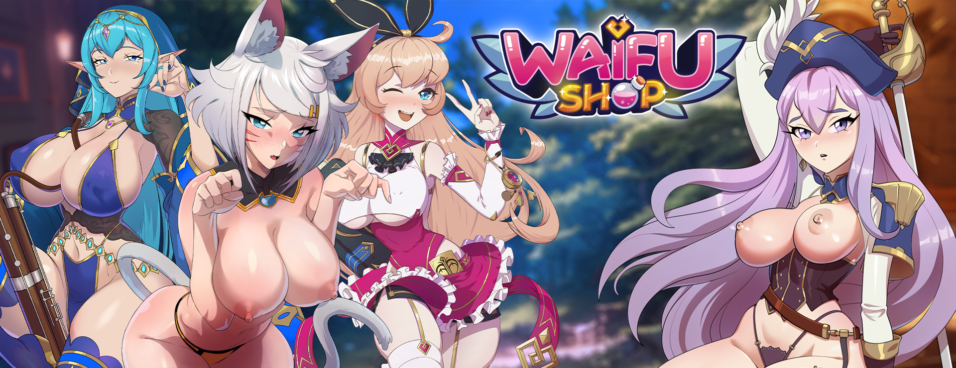 Waifu Shop - Action Adventure Spiel