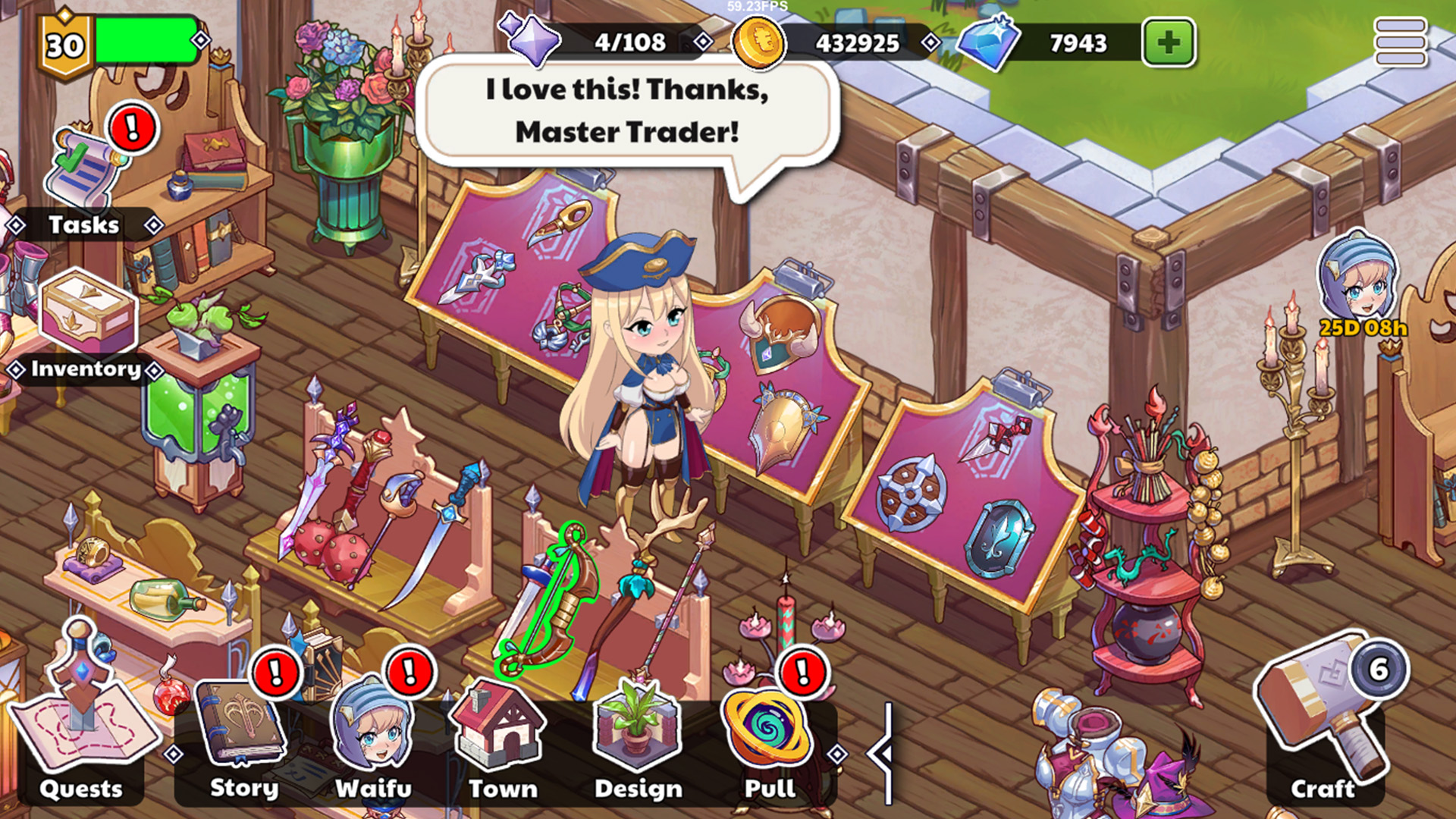 Waifu Shop screenshot
