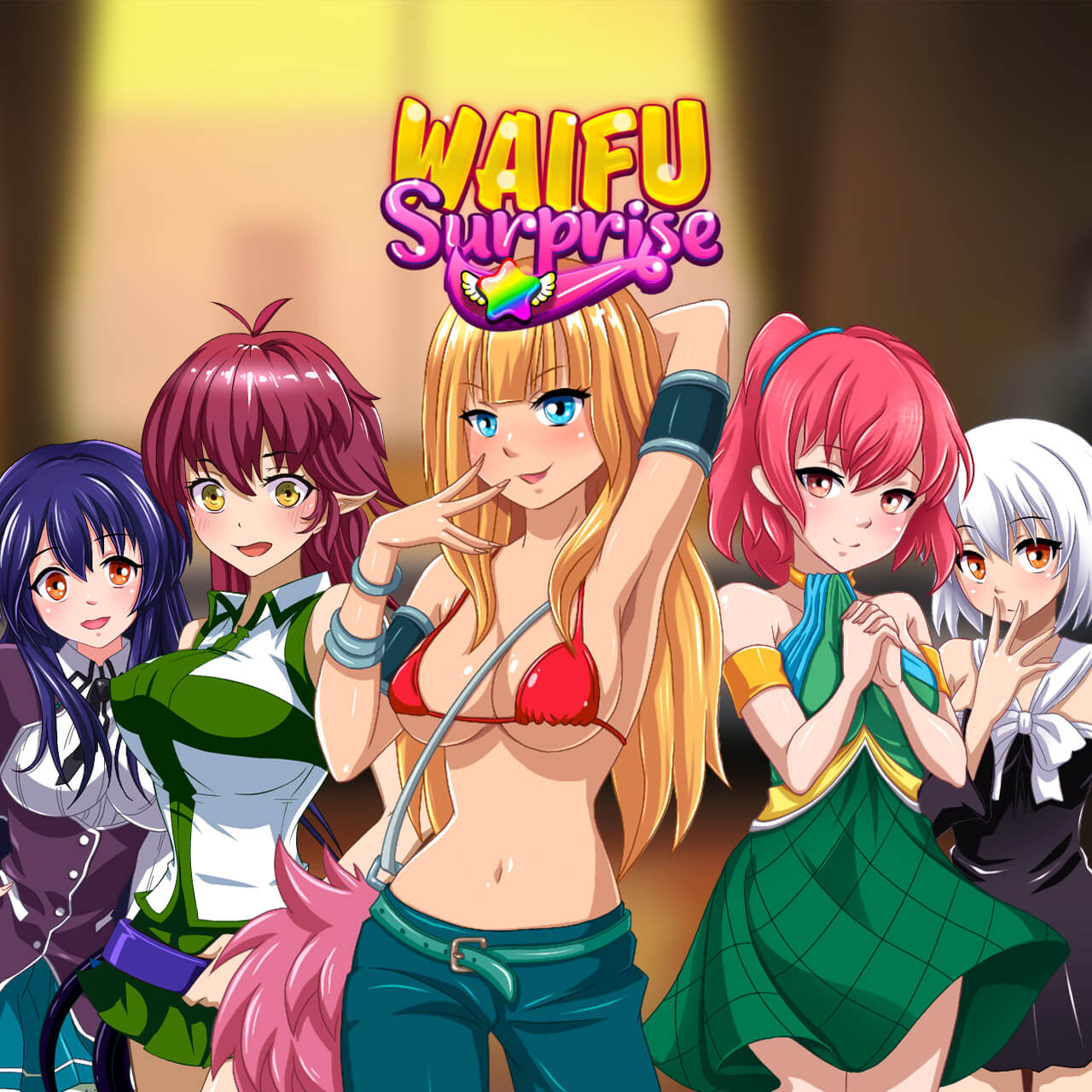 Waifu Surprise: Juego de sexo de la categoría Rompecabezas | Nutaku